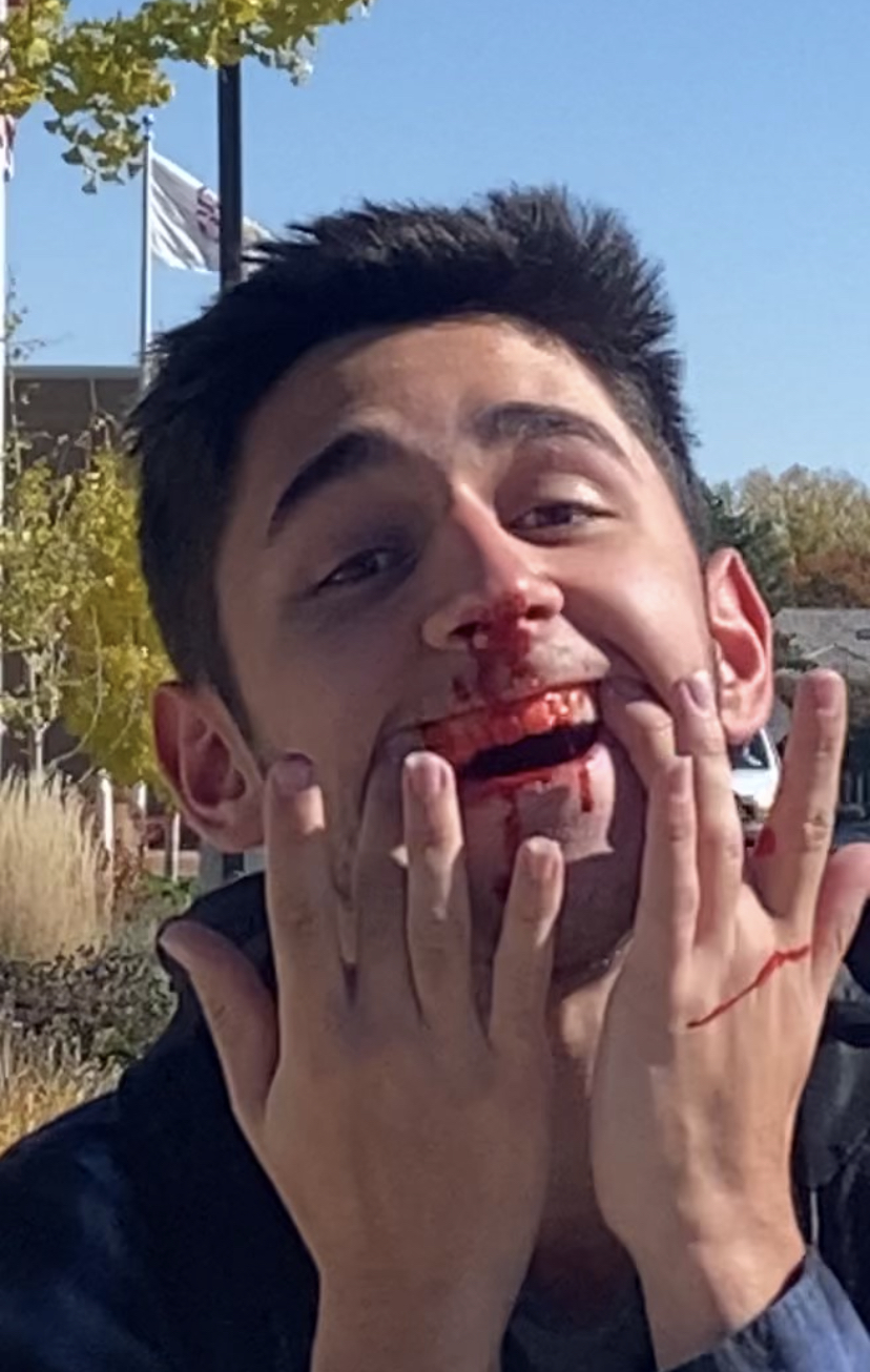 Ethan smiling after a rough moment
