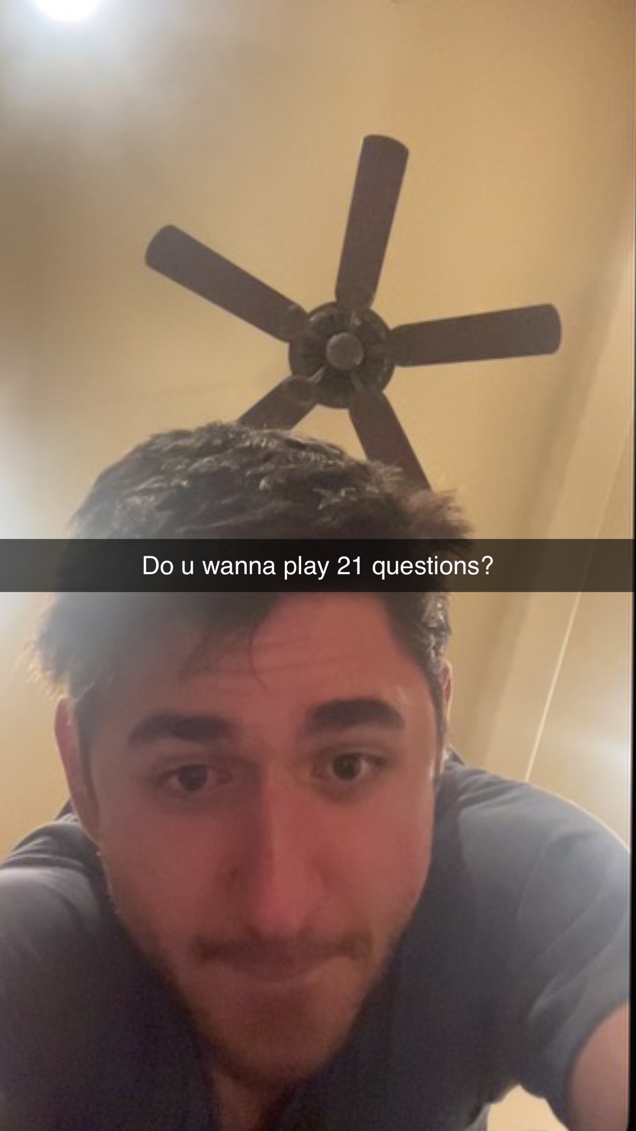 A playful selfie of Ethan